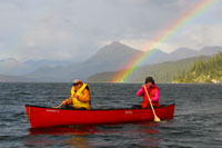Rainbow on Lake McPherson