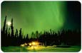 Nordlichter am Frances Lake
