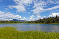 Hochsommer am Frances Lake